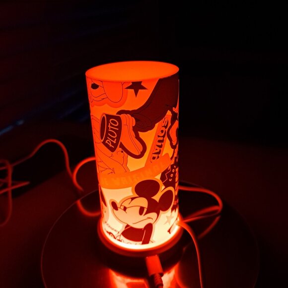 Lot of 2 Disney Tabletop Lamp Mickey & Friends Color Changing LED New Sealed 5" - Picture 11 of 13